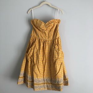 Anthropologie Girls from Savoy A Line Dress sz 12